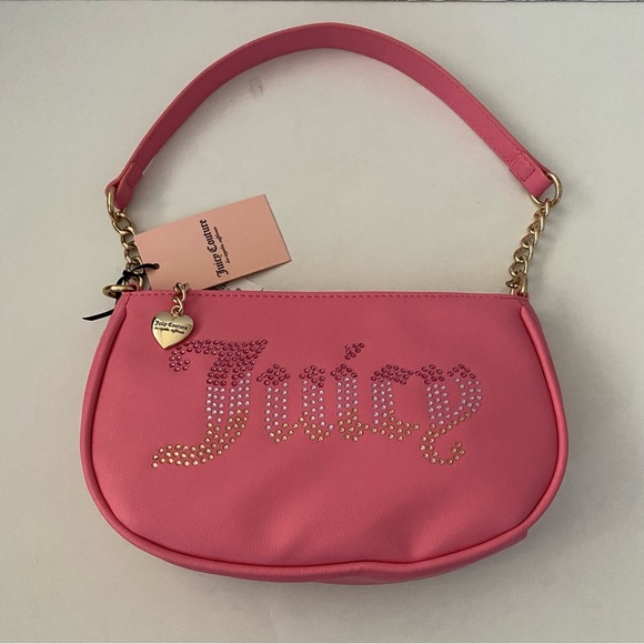 Juicy Couture Be Classic Shoulder Bag Pink Lemonade NWT - Picture 5 of 12